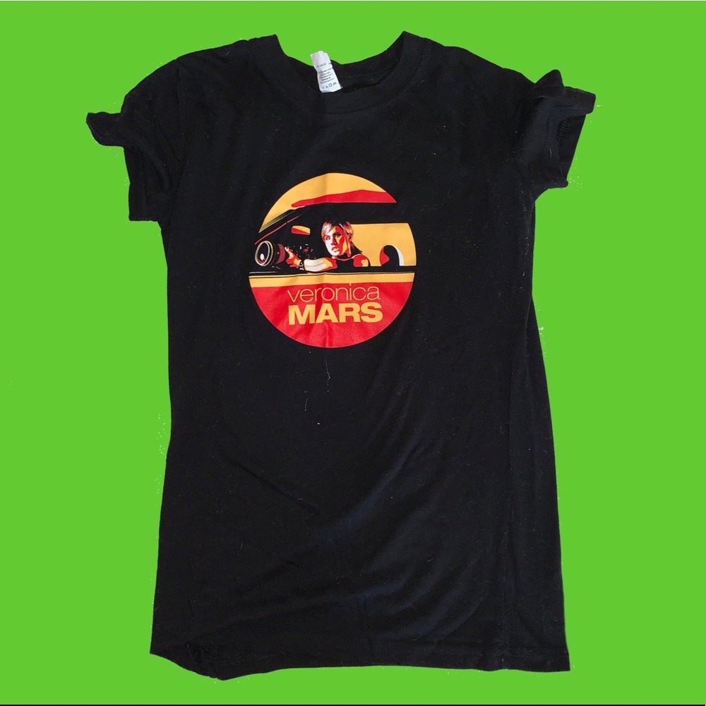 Black Veronica Mars movie Kickstarter t-shirt